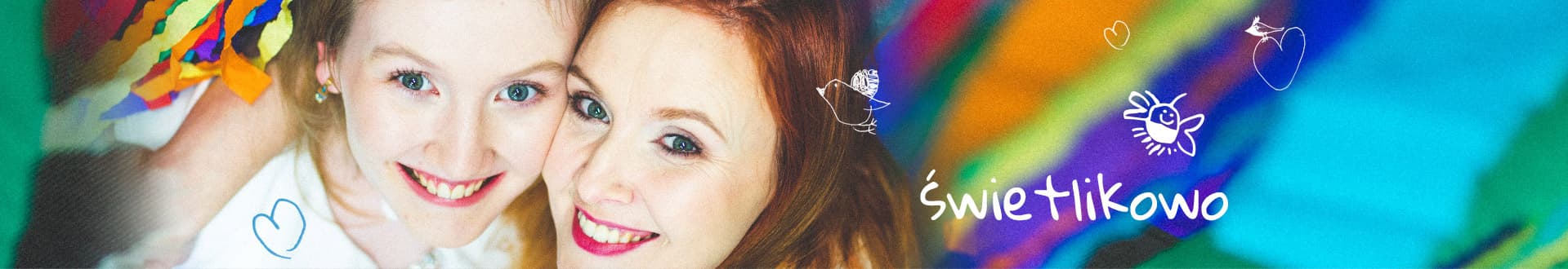 Baner z osobą